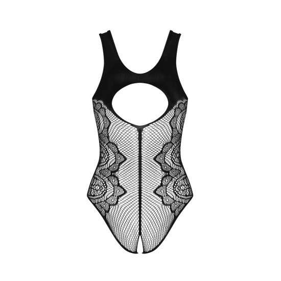 Эротическое боди с доступом Obsessive B335 Crotchless Teddy, S/M/L