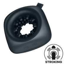 Компактний мастурбатор з 12 режимами вібрації Satisfyer Ring Stroker