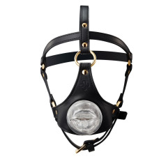 Маска-сбруя для орального секса Lockink Sevanda Blowjob Head Harness