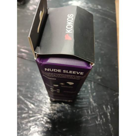Насадка на член Kokos Nude Sleeve NS 001, розмір M (м'ята упаковка!!!)