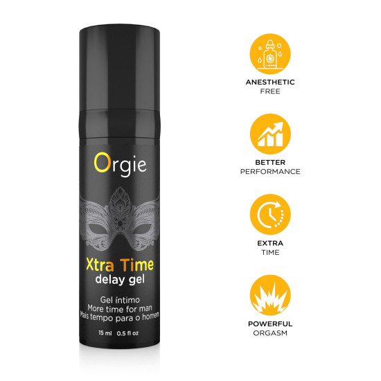 Гель пролонгатор для мужчин Orgie Xtra Time Delay Gel, 15 ml