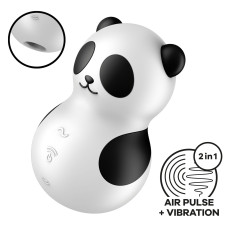 Вакуумний кліторальний стимулятор з вібрацією Satisfyer Pocket Panda
