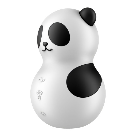 Вакуумный клиторальный стимулятор с вибрацией Satisfyer Pocket Panda