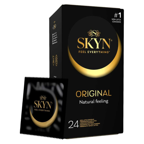 Безлатексні преміум-презервативи, 24 шт Skyn Original