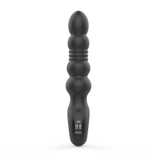 Анальный вибратор с пульсацией, 2 мотора Loviss Thor Thrusting Anal Plug