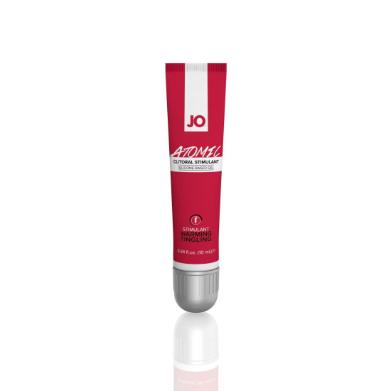 Гель для стимуляции клитора с разогревающим эффектом JO Atomic Warming, 10 ml
