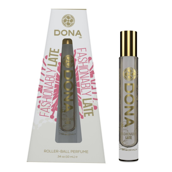 Духи с роликовым нанесением DONA Roll-On Perfume Fashionably Late, 10 ml