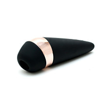 Вакуумний кліторальний вібро-стимулятор чорного кольору Satisfyer Pro 3 Vibration
