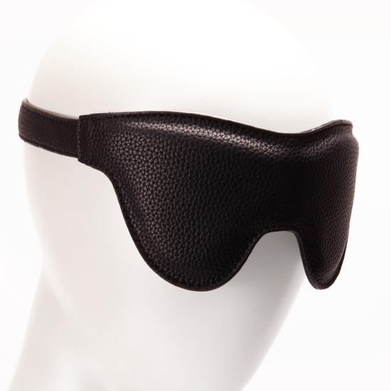 Маска на очі, чорна, екошкіра, дуже комфортна Pornhub Faux Leather Mask
