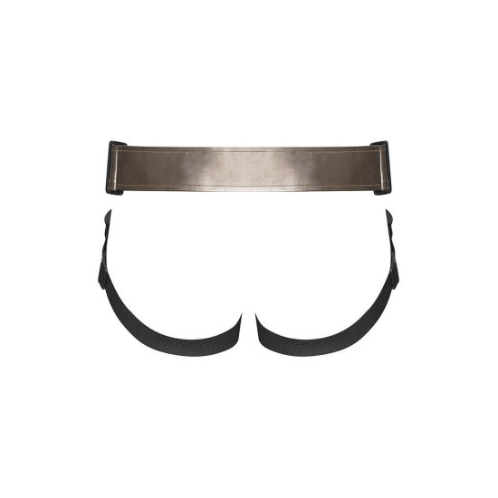 Труси для страпона, чорні Strap-On-Me Leatherette Harness Curious