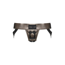 Труси для страпона, чорні Strap-On-Me Leatherette Harness Curious