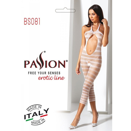 Бодистокинг, белый Passion BS081 White