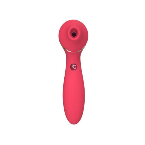 Вакуумний вібратор, червоний KisToy Polly Plus Red