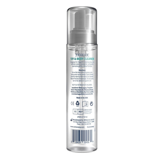 Swiss Navy Toy & Body Cleaner, 29.5 ml - очищуючий засіб для секс-іграшок