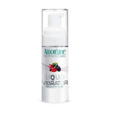 Змазка з ефектом рідкого вібратора та ароматом лісових ягід Amoreane Med Liquid Vibrator Berries, 30 ml