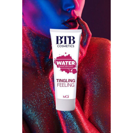 Лубрикант на водной основе с эффектом вибрации BTB Tingling Feeling, 100 ml