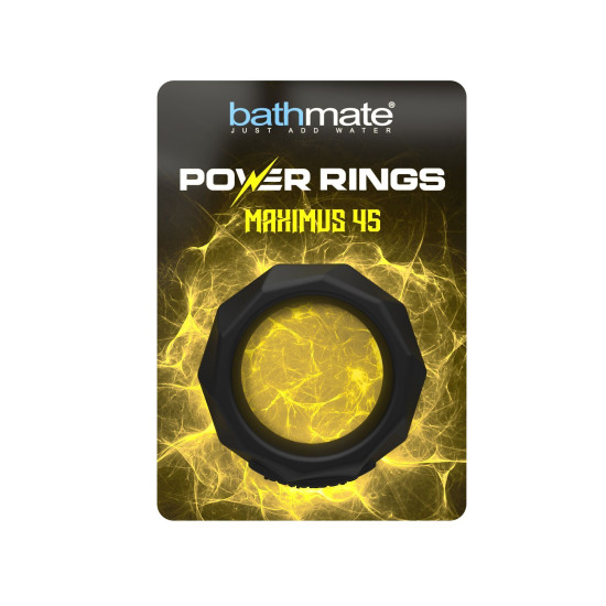 Эрекционное кольцо, черное, диаметр 45 мм Bathmate Maximus Power Ring 45mm