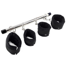 Колодка-розпірка для рук і ніг, чорна Art of Sex Bondage Soft Touch BDSM Spreader Black