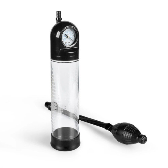 Вакуумна помпа зі стрілочним манометром і ручною «грушею» Men Powerup Pump