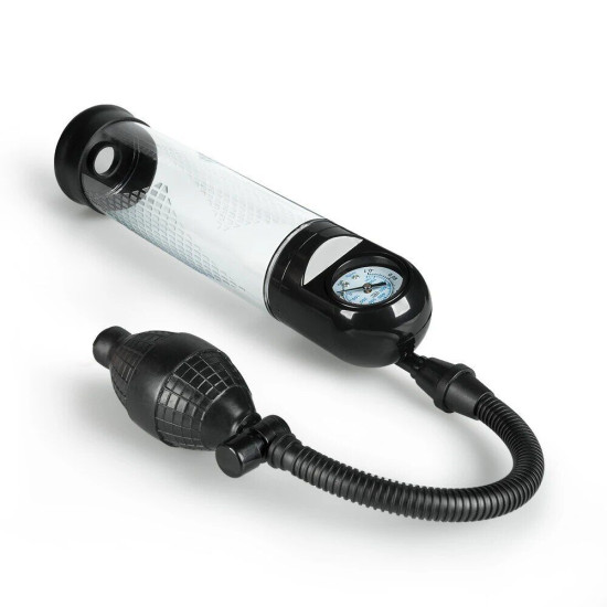 Вакуумна помпа зі стрілочним манометром і ручною «грушею» Men Powerup Pump