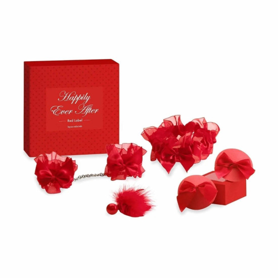 Подарочный набор, 4 аксессуара для удовольствия Bijoux Indiscrets Happily Ever After, Red Label