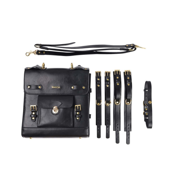 Сумка для хранения секс-игрушек и игр в стиле бондаж Lockink Detachable JK Bag For Sex Toy Storage & Bondage Play