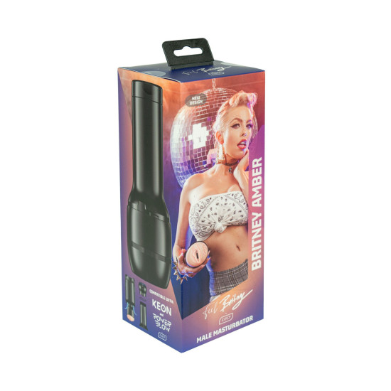Мастурбатор, совместим с PowerBlow и Keon Kiiroo Feel Britney Amber PBC