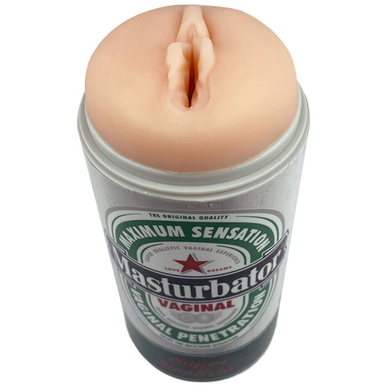 Мастурбатор-вагіна у вигляді банки пива Alive Heineken Vagina II