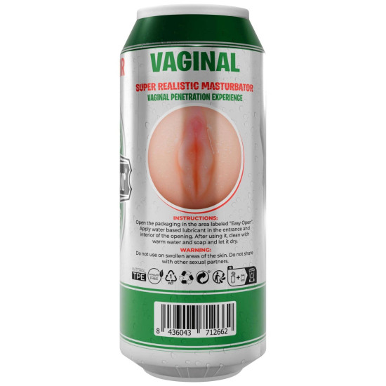 Мастурбатор-вагіна у вигляді банки пива Alive Heineken Vagina II
