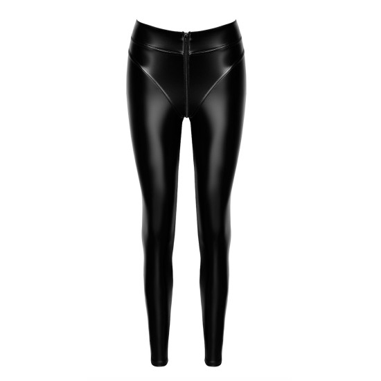 Легінси, чорні Noir Handmade F332 Powerwetlook Pants, 3XL