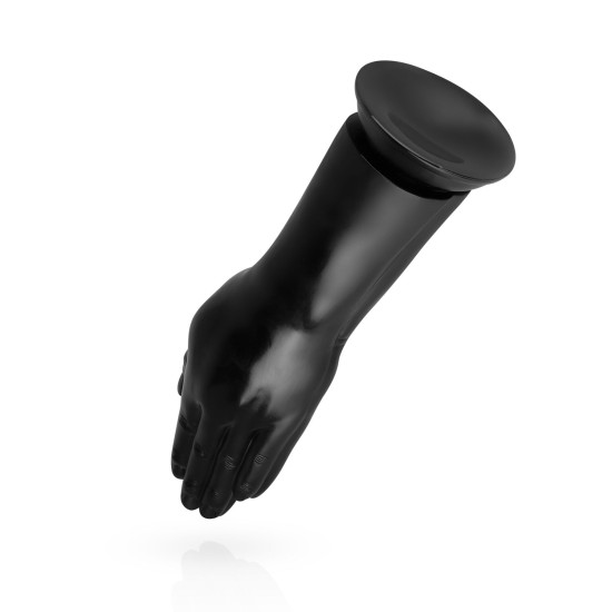 Рука для фистинга на присоске, черная BUTTR Double Trouble Fisting Dildo