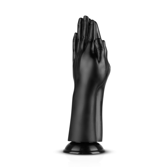 Рука для фистинга на присоске, черная BUTTR Double Trouble Fisting Dildo