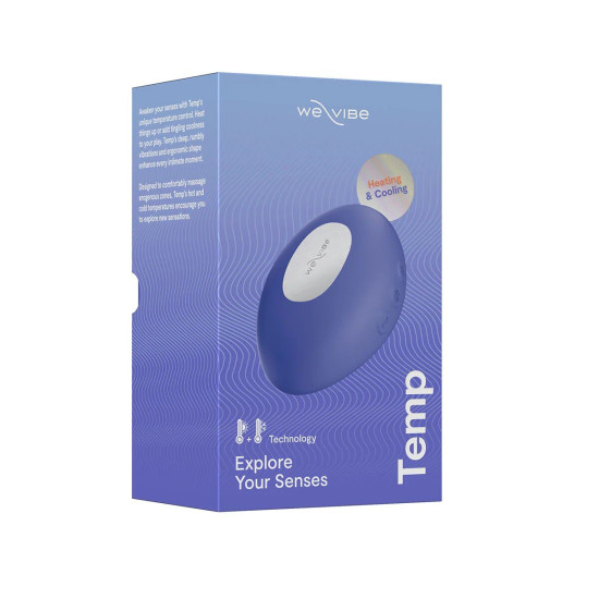 Вибратор, лавандово-синий We-Vibe Temp Lavender Blue