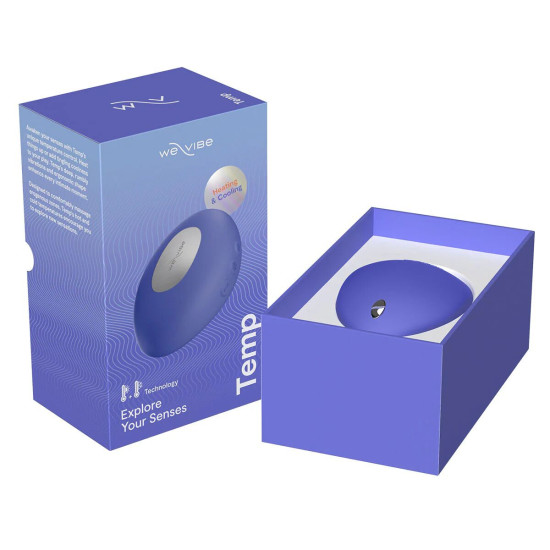 Вибратор, лавандово-синий We-Vibe Temp Lavender Blue