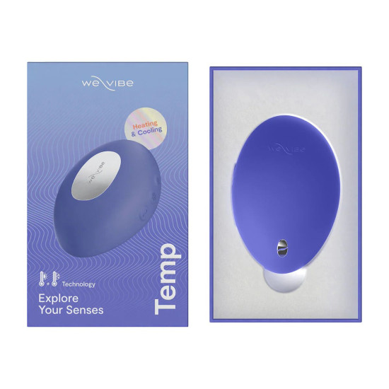 Вибратор, лавандово-синий We-Vibe Temp Lavender Blue