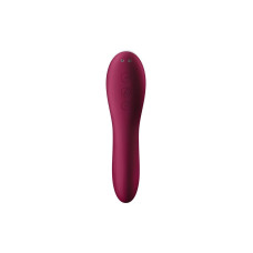 Вакуумний стимулятор з вібрацією, винно-червоний Satisfyer Dual Crush Wine Red