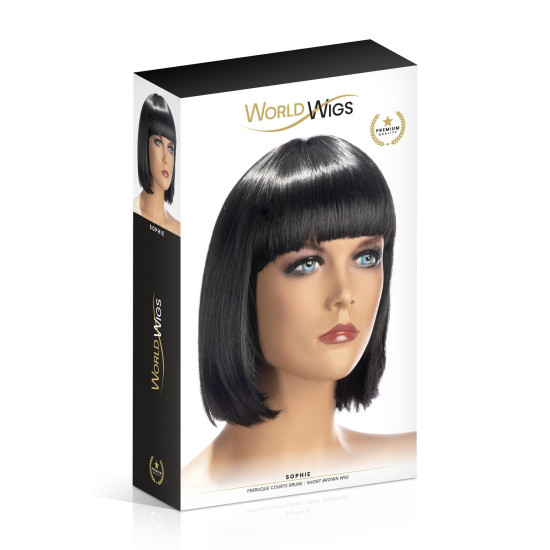 Перука коротка, коричнева World Wigs Sophie Short