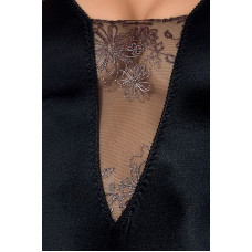 Боді чорного кольору BRIDA BODY Passion Exclusive Black, XXL/XXXL