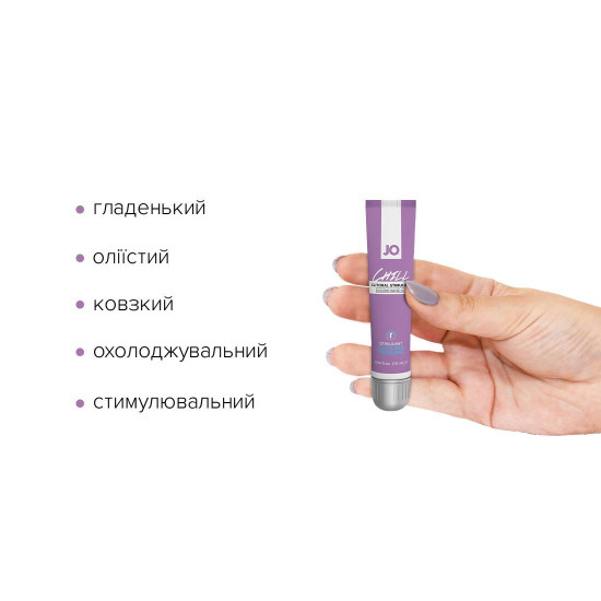 Стимулюючий гель для клітора, 10 ml, термін до 07.2024 JO Chill Cooling (Розпродаж)