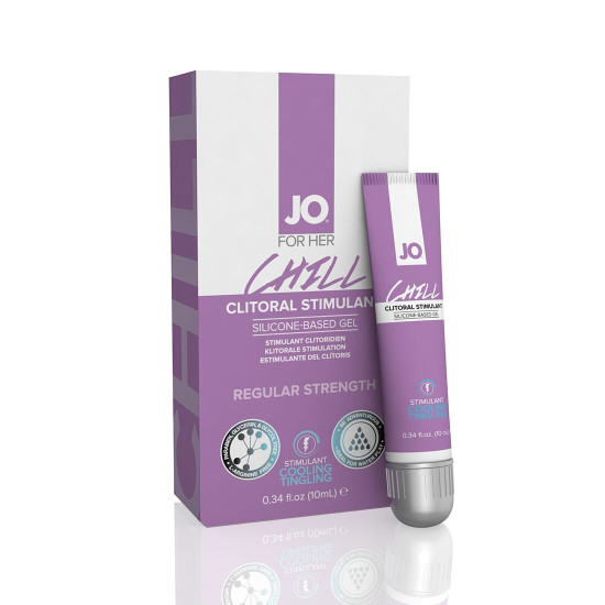 Стимулюючий гель для клітора, 10 ml, термін до 07.2024 JO Chill Cooling (Розпродаж)