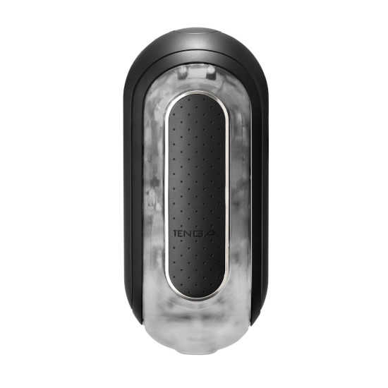 Раскладной мастурбатор с вибрацией и изменяемой интенсивностью Tenga Flip Zero Electronic Vibration Black