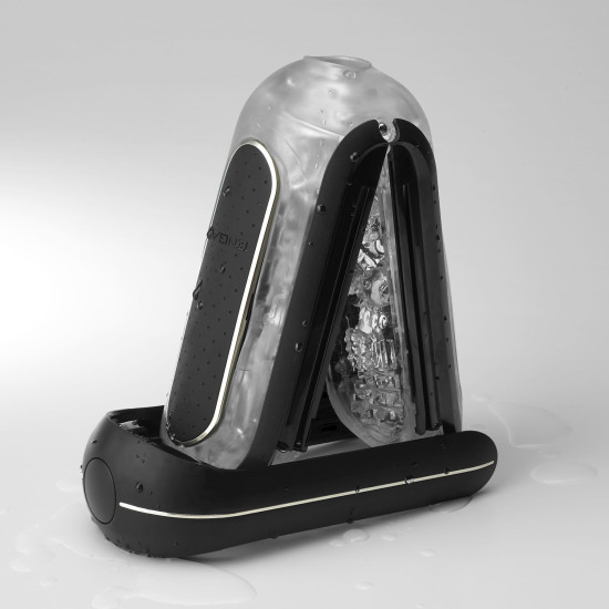 Раскладной мастурбатор с вибрацией и изменяемой интенсивностью Tenga Flip Zero Electronic Vibration Black
