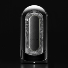 Розкладний мастурбатор з вібрацією і змінною інтенсивністю Tenga Flip Zero Electronic Vibration Black