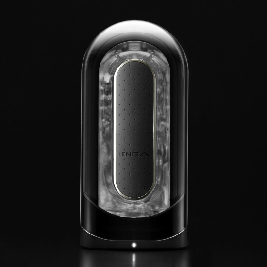 Раскладной мастурбатор с вибрацией и изменяемой интенсивностью Tenga Flip Zero Electronic Vibration Black
