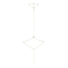 Украшение для тела - цепочка на шею и пояс, золотая Bijoux Indiscrets Magnifique I Body Chain Gold