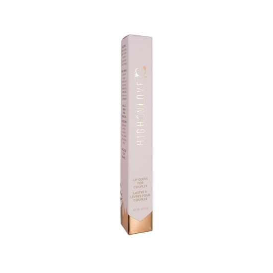 Збуджуючий блиск для губ з ефектом вібрації HighOnLove Couples Lip Gloss, 7 ml