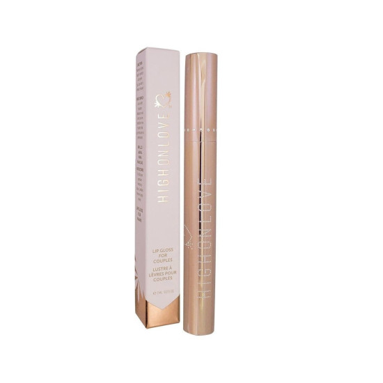 Збуджуючий блиск для губ з ефектом вібрації HighOnLove Couples Lip Gloss, 7 ml