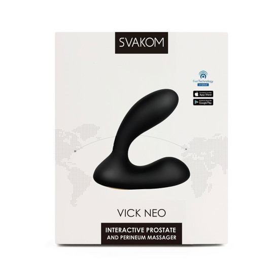 Інтерактивний масажер простати та вібратор для точки G Svakom Vick Neo