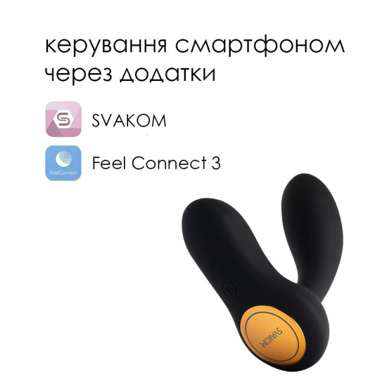 Інтерактивний масажер простати та вібратор для точки G Svakom Vick Neo