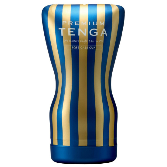 Здавлюваний мастурбатор з м'якою подушечкою Tenga Premium Soft Case Cup